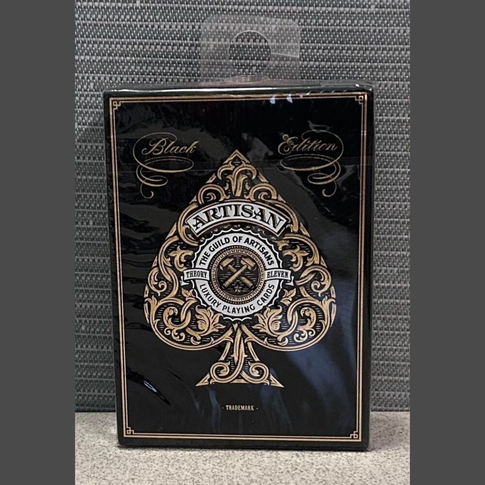 NEW Theory11 Black Edition Artisan Playing Cards Collectible Deck Edition #2022 - Picture 9 of 9